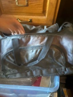 Al black Easton baseball duffle bag