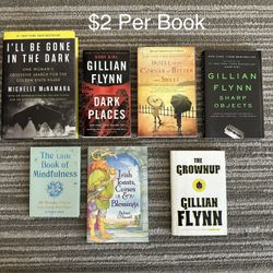 Gillian Flynn, True Crime, Irish Folklore, Mindfulness Books