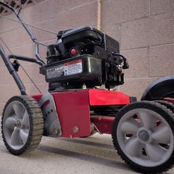 ⭐First Pull Start.Ready For Work.Yardmachines Gas Edger with  4.75 HP 148cc Briggs &Stratton Motor