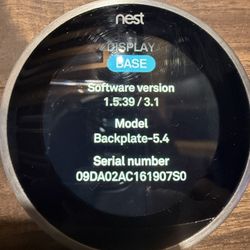 Google Nest Learning Thermostat - 3rd Gen - Programmable Smart Thermostat for Home - Compatible with Alexa (Stainless Steel)