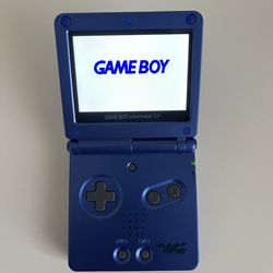 Gameboy advance SP with upgraded back lit screen