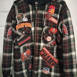Custom Bucs Dickie Hoodie size XL 