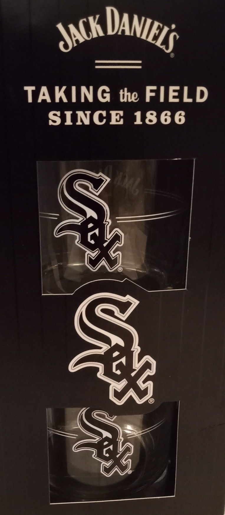 2} White Sox Glasses