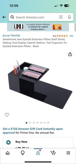Pillow Shelf stand Lash Tweezers