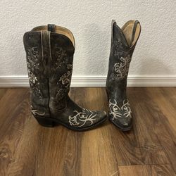 Black And White Cowboy Boots