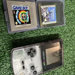 Original Gameboy Color With 2 Games/ Tested 