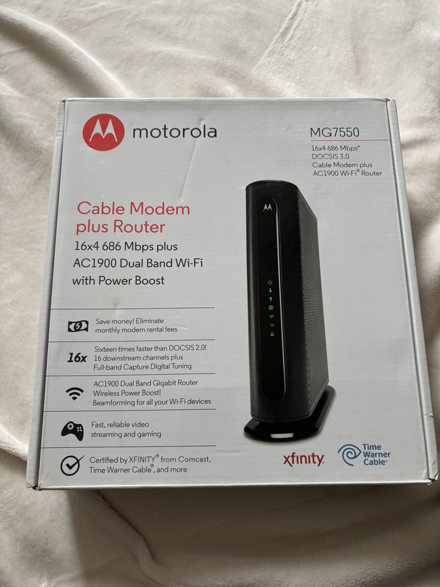 Cable Modem Plus Router 