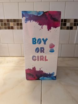 Gender reveal powder for boy