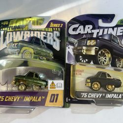 Car Tuned Diecast  Lowriders 75 Impala 