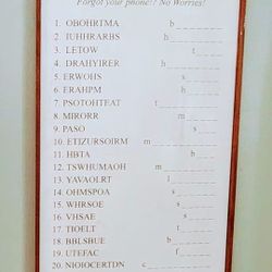 Large Bathroom  Wall Signs 