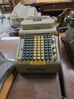 Calculater, old fashion