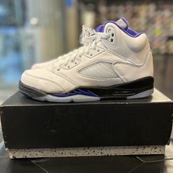 Air Jordan 5 Retro Concord Size 7y Grade School Shoes 
