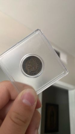 Rare 1887 Indian Head Penny Very Good Condition
