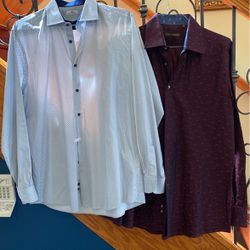 Men’s Dress Shirt 16. 1/2 42 Andrea Bossi. Retail $602 