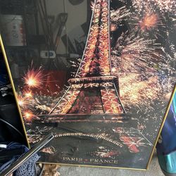 eifel tower painting