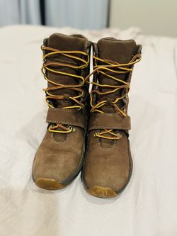 Timberland 78(contact info removed) Size 6 M Brown Nubuck Wedge Ankle Boots Shoes For Women