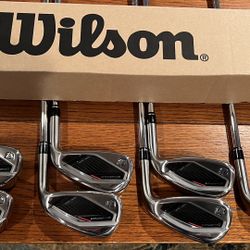 Wilson DYNAPWR MAX HL Irons 5-PW+GW Regular Flex Steel, RH 7 Dyna Power Clubs