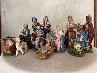 Fontanini heirloom Nativity Set with Stable