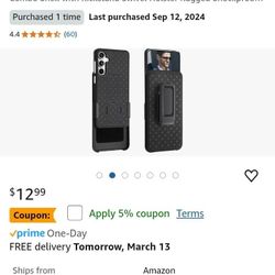 Samsung Galaxy  S24  phone case...belt clip on