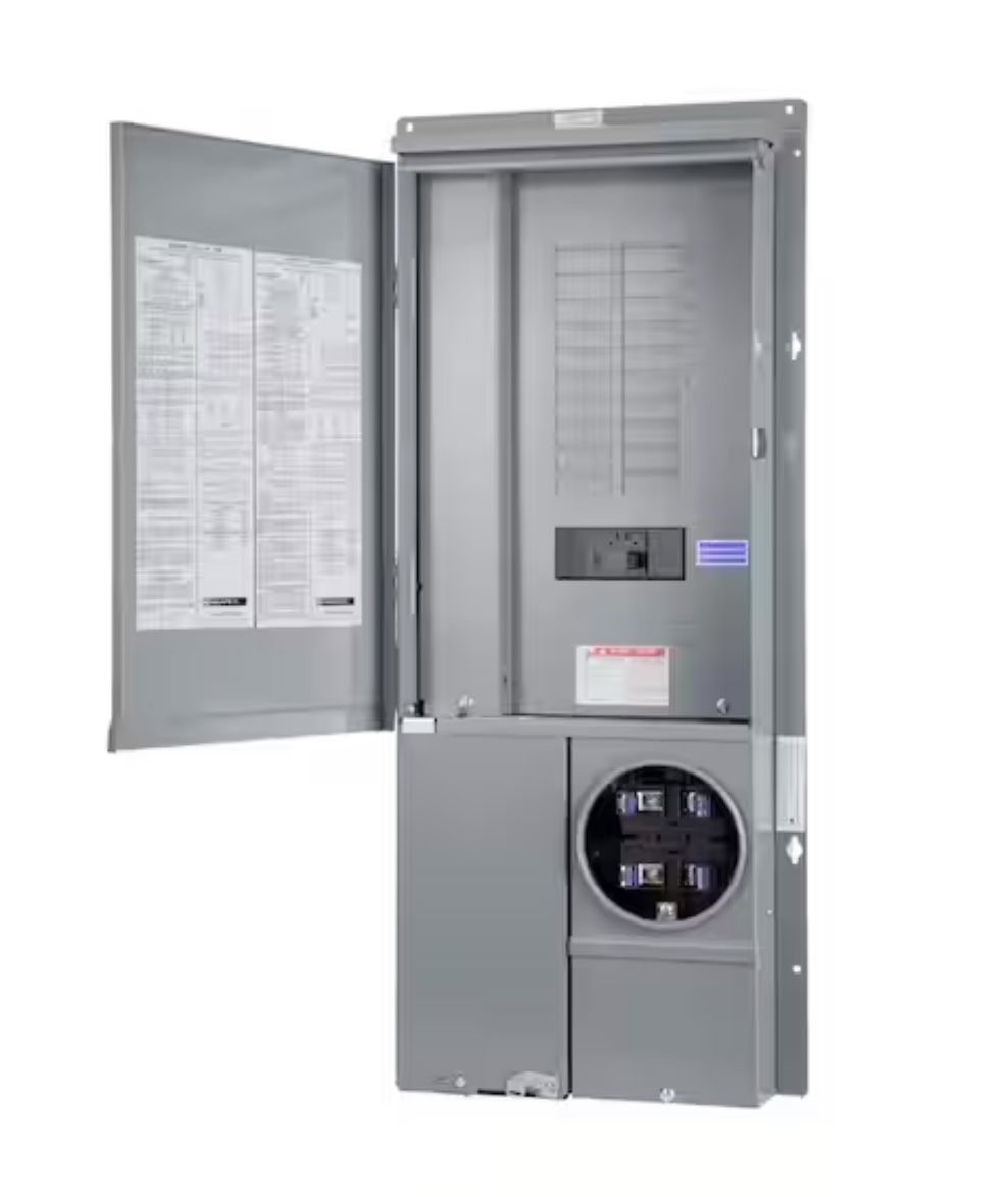 125 Amp Meter Panel 20-40 Solar Ready