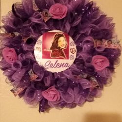 Selena Wreath  Purple 