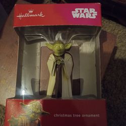 Star Wars Yoda X- Mas Ornament