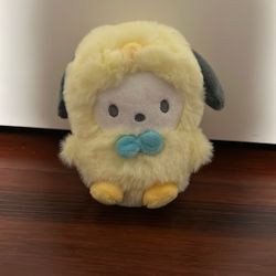 Sanrio Licensed Pochacco Keychain Stuff Animal