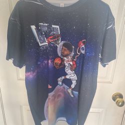 Paul George Space Crew Warmup Jersey 