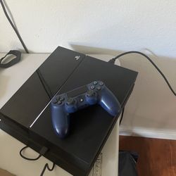 PS 4 With Controller And cables 