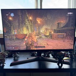LG 27” UltraGear QHD 1440P IPS 1ms 144Hz HDR Gaming Monitor with G-SYNC