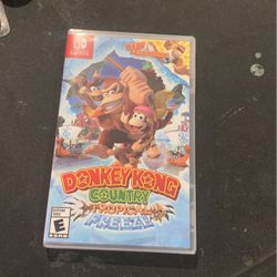 Donkey Kong Country Tropical Freeze New Sealed Switch