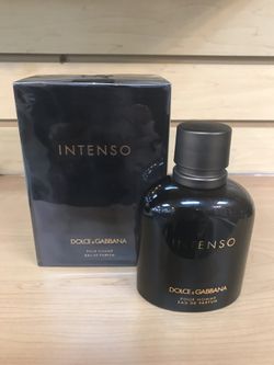 100 % authentic DOLCE & GABBANA INTENSO PERFUME FOR MEN 4.2OZ (125ML). ORIGINAL BRAND NEW IN THE BOX