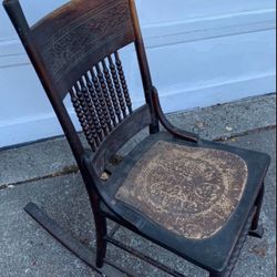 Antique Rocking Chair 