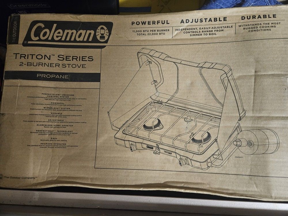Coleman Triton Series 2-burner Stove