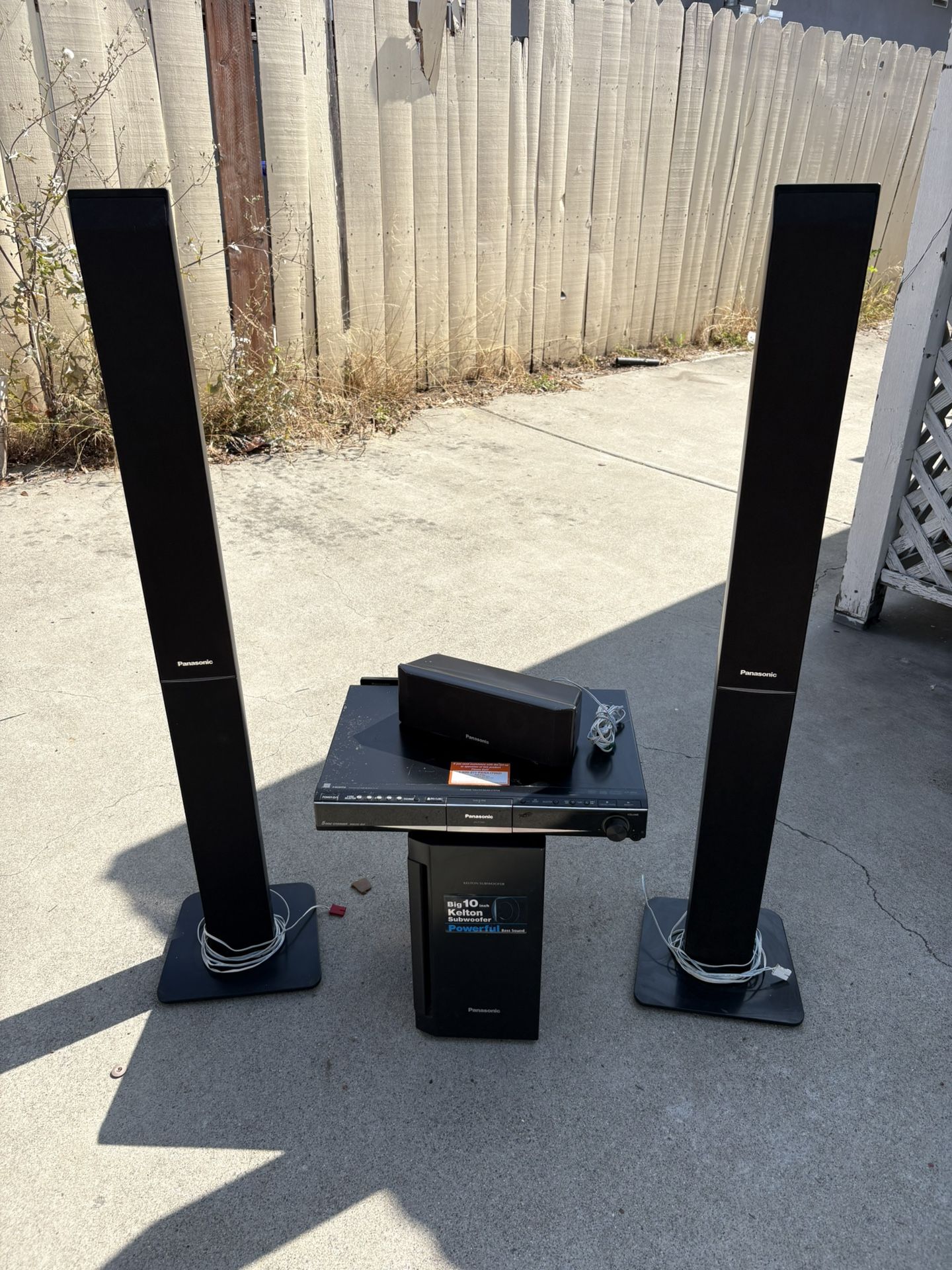 Panasonic surround sound system
