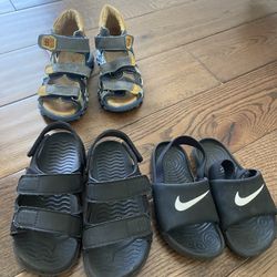 sandals toddler Nike, Native, leather 