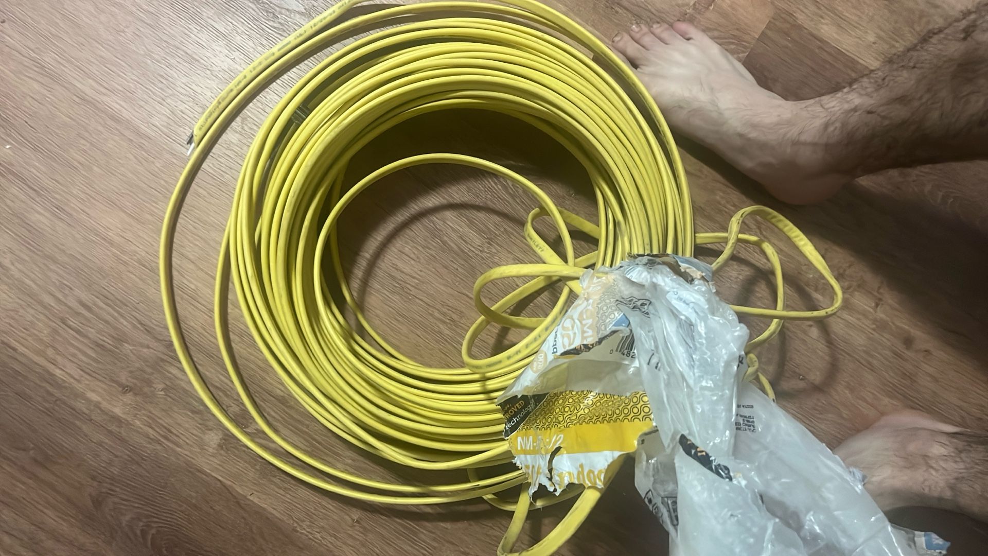 250 ft. 12/2 Solid Romex Electric Wire 