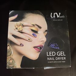 LED Nail gel Dryer With Nail Polishes And Gel Remover Patches /Check out my other items!!!