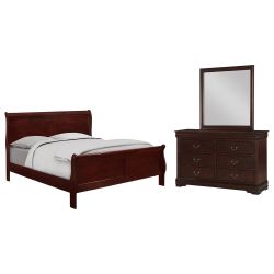 King Bed and Dresser