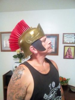 Plastic Trojan helmet great for Halloween