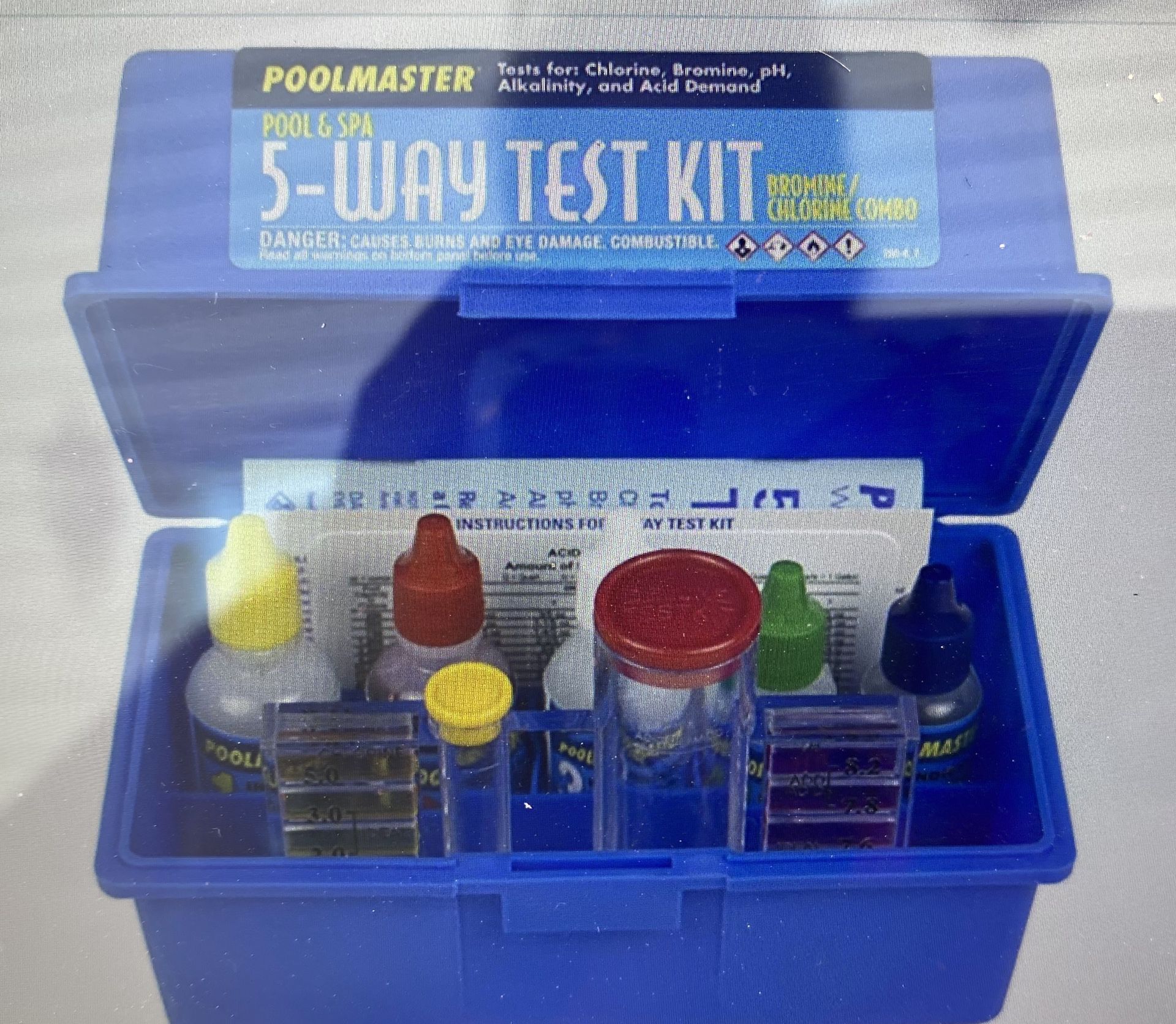 Poolmaster 5 way water Test kit pool & spa