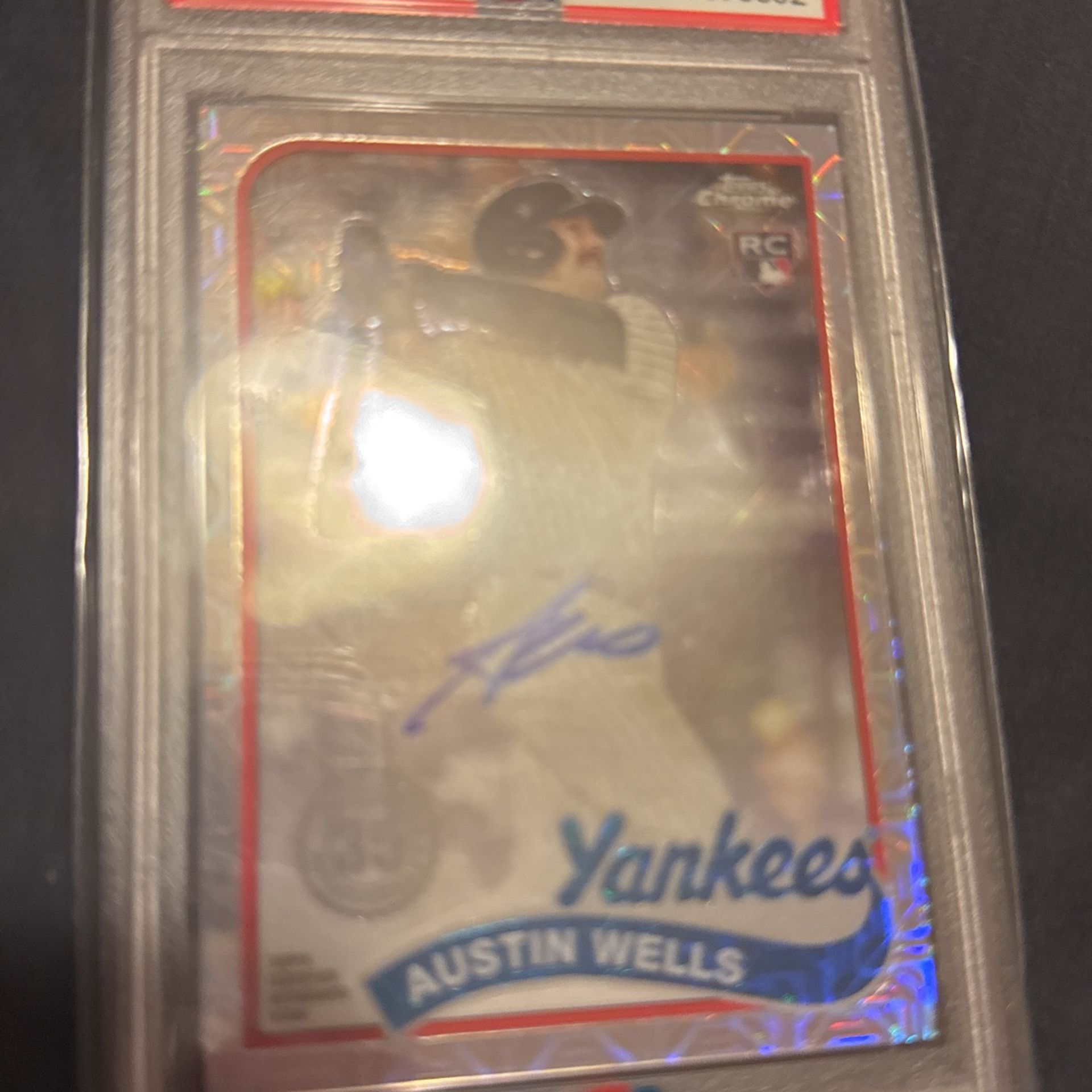 Austin Wells PSA 9 Auto
