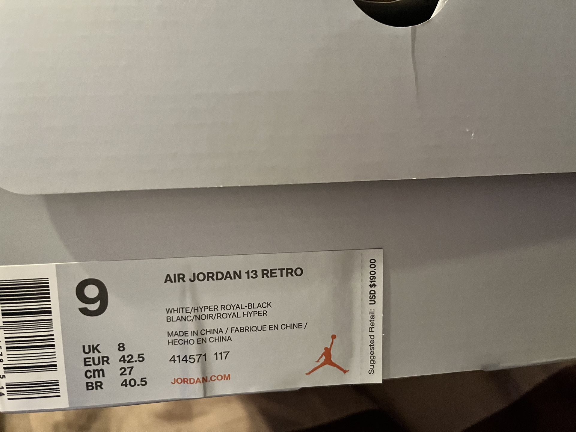 Jordan Retro 13  & Accessories