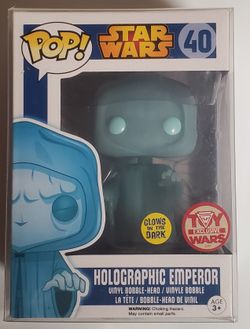 Holographic Emperor Toy Wars Exclusive Funko Pop