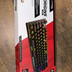 HyperX Alloy Origins Core Tenkeyless (TKL) RGB Mechanical Gaming Keyboard 