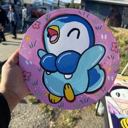 Piplup Painting Pokemon 