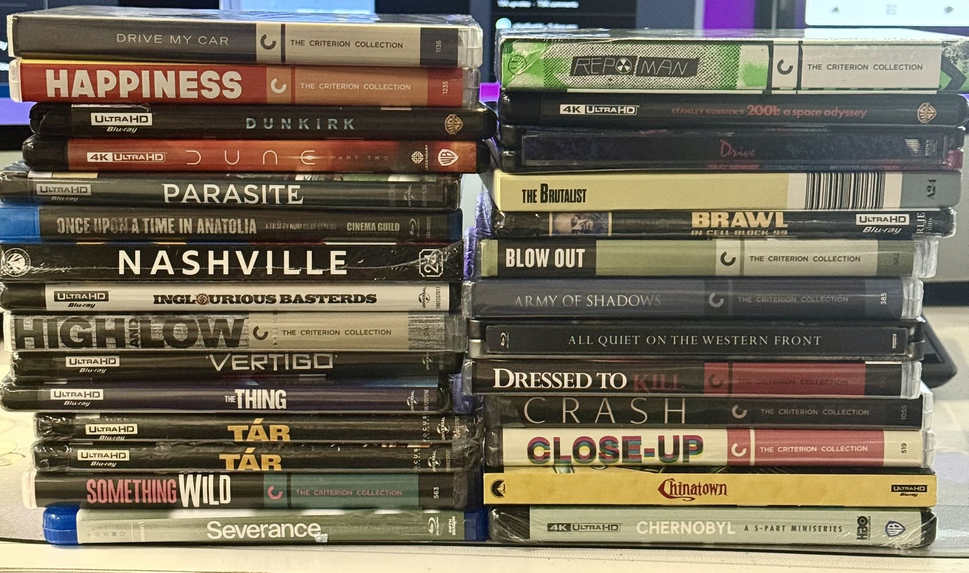 4k Blu Ray Collection 
