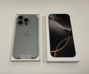 Apple iPhone 16 Pro Unlocked 256GB Natural Titanium