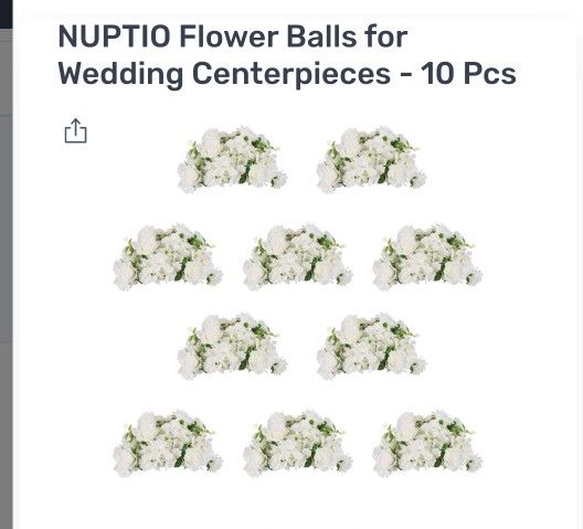 Nuptio Flowers Ball For Events