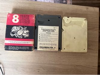 Lot of 3 vintage 8-track tape cartridges. Includes: Alberta Hunter – Remember My Name Blackfeather One additional 8-track cartridge